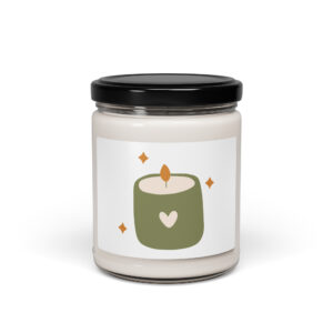 Scented soy candle