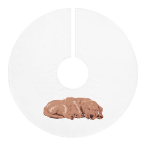 Christmas tree skirt - Cozy Paws