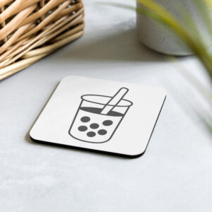 Cork-back coaster - Boba Cup