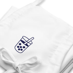 Embroidered Apron - Boba Cup