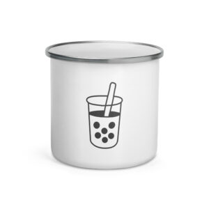 Enamel Mug - Boba Cup