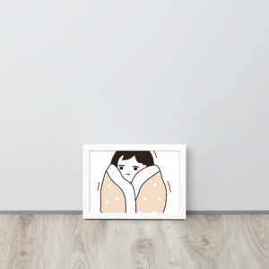 Framed matte paper poster - Cozy Mood