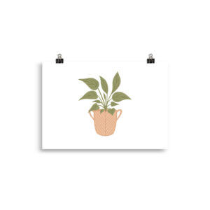 Poster - Cozy Greens