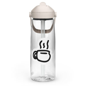 Flip straw water bottle - Cozy Sip