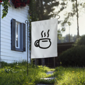 Garden flag  - Cozy Cup