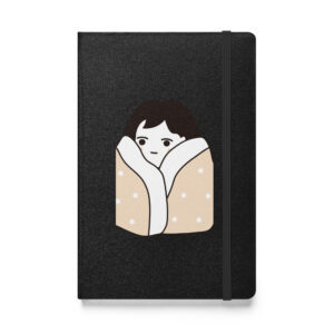 Hardcover bound notebook - Cozy Mood