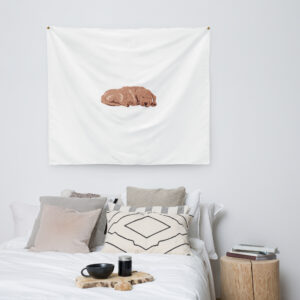 Indoor wall tapestry - Cozy Paws
