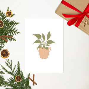 Sticker sheet - Cozy Greens