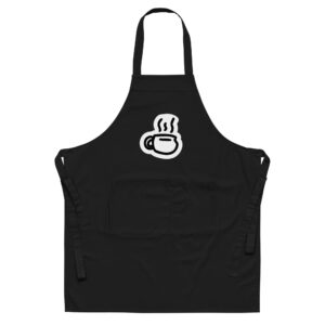 Organic cotton apron - Cozy Sip