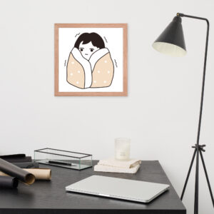 Framed photo paper poster - Cozy Mood
