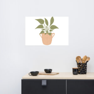 Photo paper poster - Cozy Greens