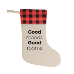 Rustic Christmas stocking