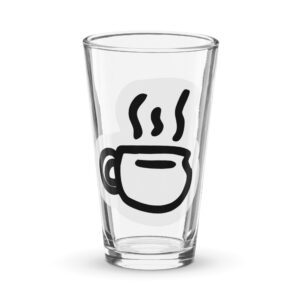 Shaker pint glass - Cozy Sip