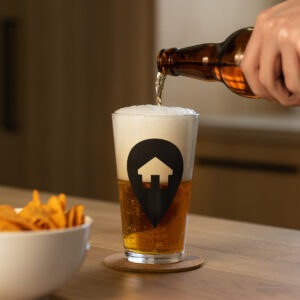 Shaker pint glass - Home Base
