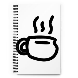 Spiral notebook  - Cozy Cup