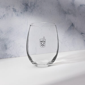 Stemless wine glass - Boba Cup