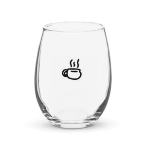 Stemless wine glass - Cozy Sip