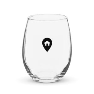 Stemless wine glass - Home Base