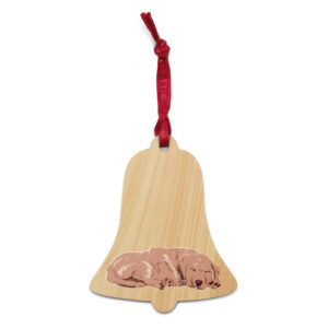 Wooden ornaments - Cozy Paws