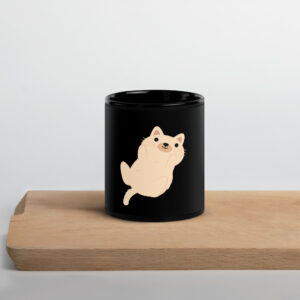 Black Glossy Mug