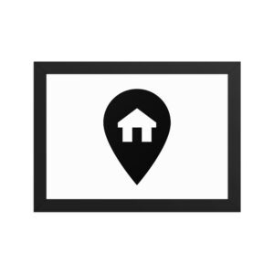 Framed matte paper poster - Home Base