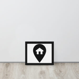 Framed canvas - Home Base