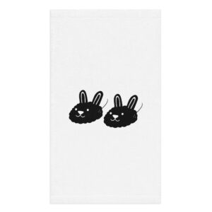 Hand towel - Bunny Duo