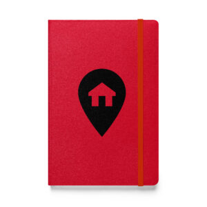 Hardcover bound notebook - Home Base