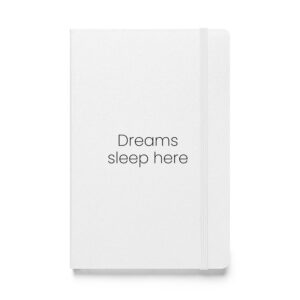 Hardcover bound notebook