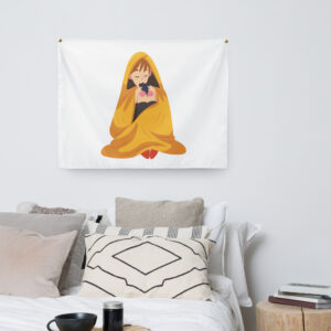 Indoor wall tapestry