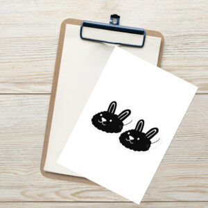 Sticker sheet - Bunny Duo