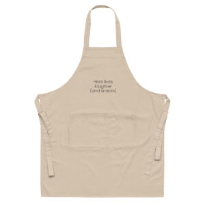 Organic cotton apron