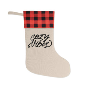 Rustic Christmas stocking