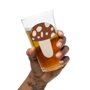 Shaker pint glass