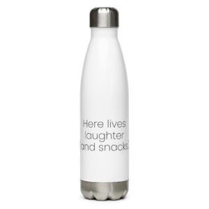 Stainless steel water bottle